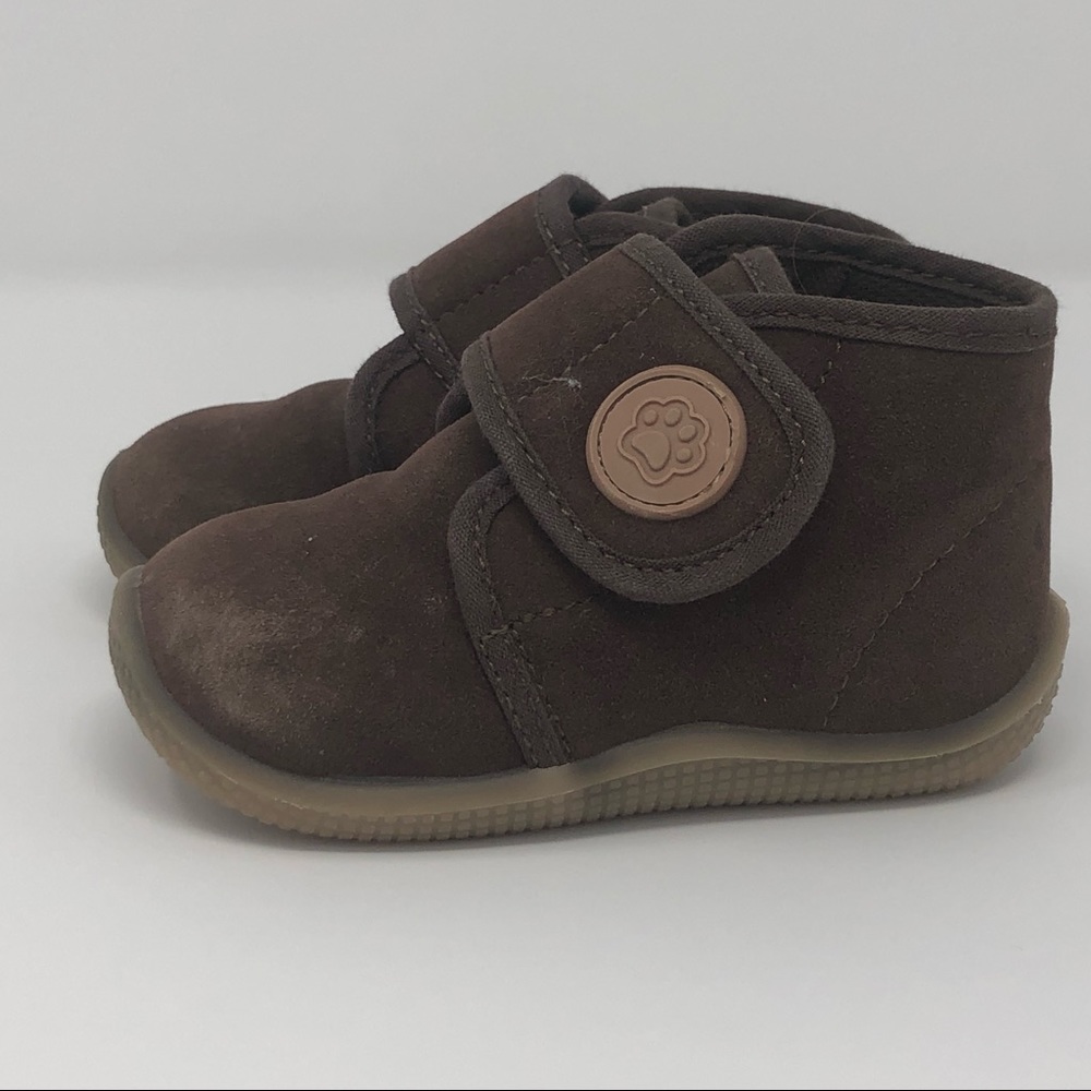Ferraro ankle boots boy size 6 baby/ toddler brown